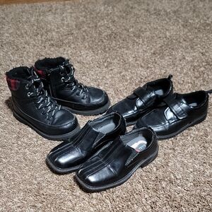 Boys Size 11 Dress Shoes & Boots Bundle – Deer Stags, Wonder Nation, Carter’s